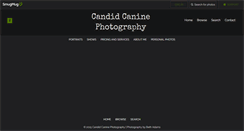 Desktop Screenshot of candidcaninephoto.com